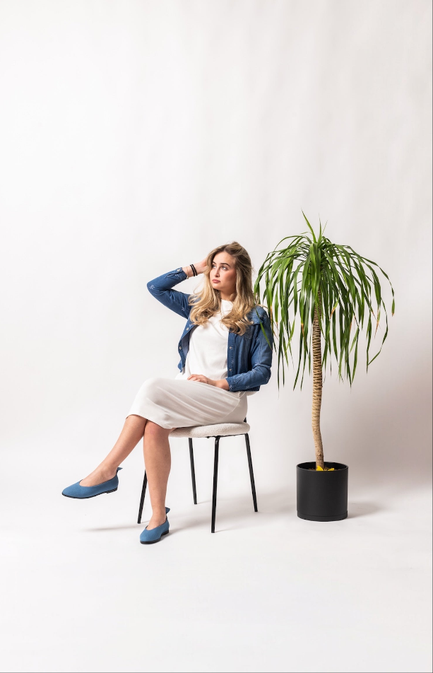 Blue denim