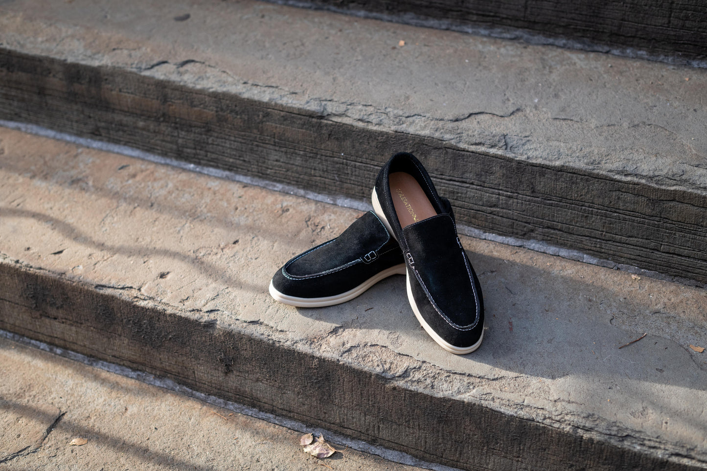 Black loafer